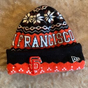 Holiday SF Giants Beanie